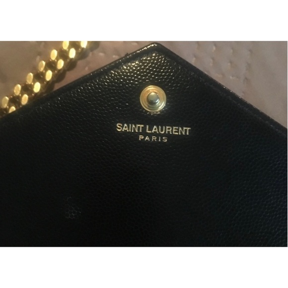 Selling Saint Laurent classic Cassandre chain wallet. - Picture 5 of 8